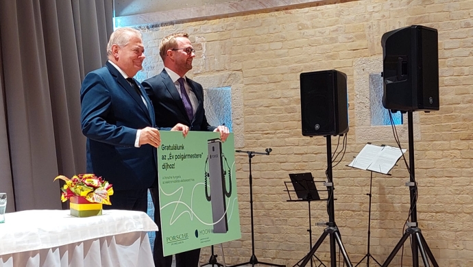 Az év polgármestere díj kitüntetettje 2022-ben Hajdúszoboszló polgármestere Czeglédi Gyula